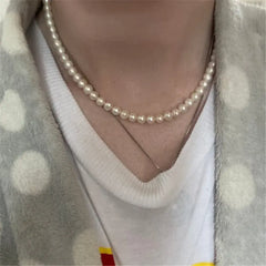 Pearl Necklace Men