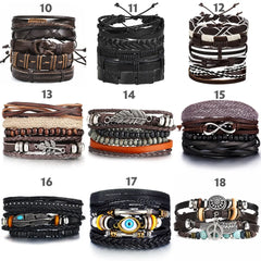 Multilayer Leather Bracelet