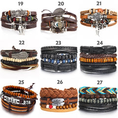 Multilayer Leather Bracelet